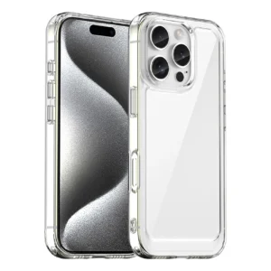 Outer Space Case with Gel Frame for iPhone 16 Pro - Cleareng