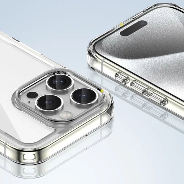 Outer Space Case with Gel Frame for iPhone 16 Pro Max - Cleareng