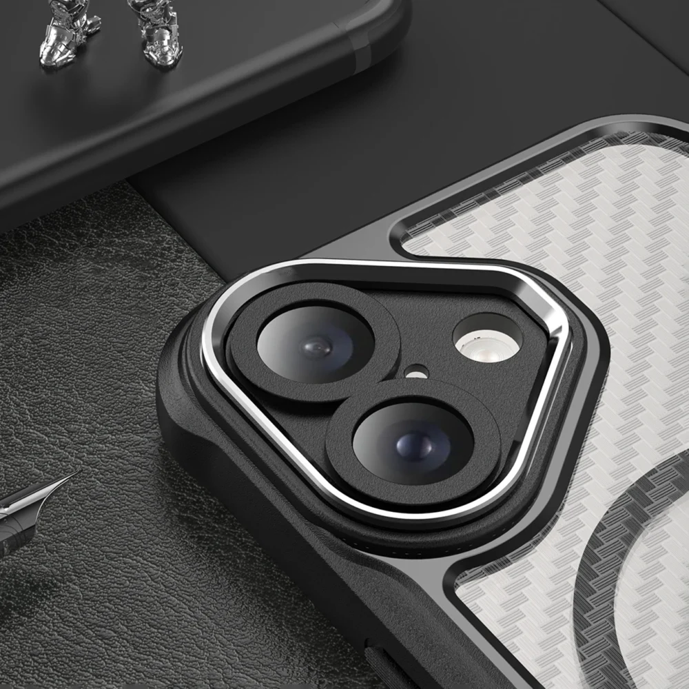 Leading Series MagSafe Silicone Case for iPhone 16 - Blackeng