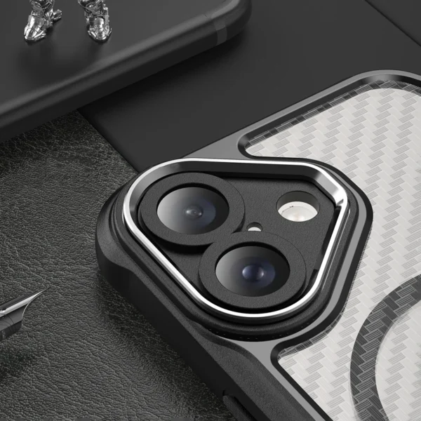 Leading Series MagSafe Silicone Case for iPhone 16 - Blackeng