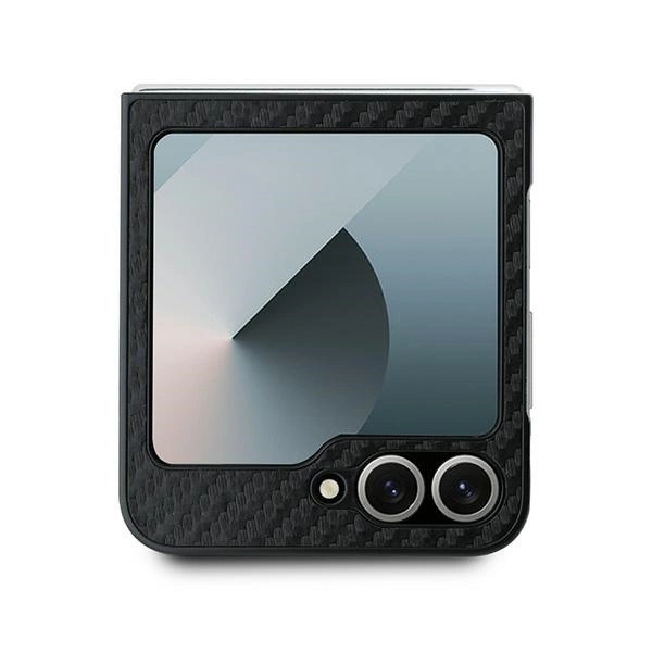 BMW Carbon Blue Line Case for Samsung Galaxy Z Flip 6 - Blackeng
