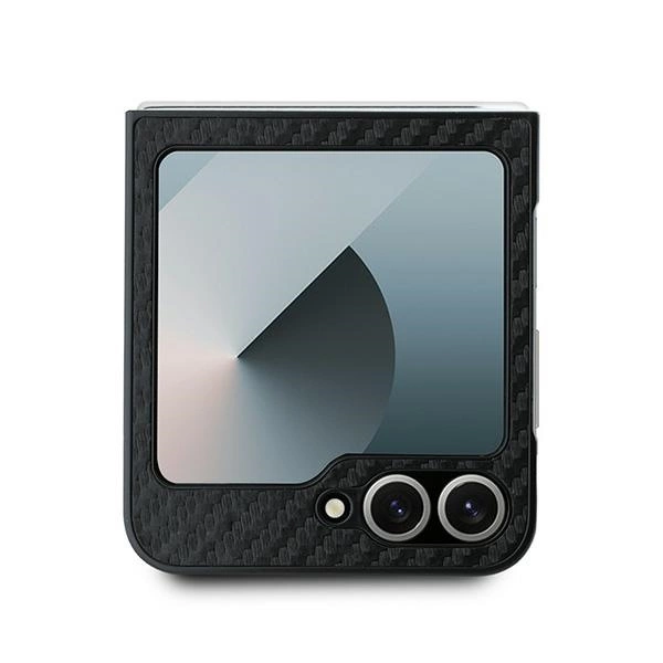 BMW Carbon Tricolor Case for Samsung Galaxy Z Flip 6 - Blackeng