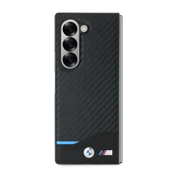 BMW Magsafe Carbon Case for Samsung Galaxy Z Fold 6 - Blackeng
