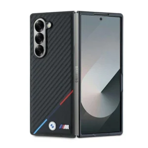 BMW Carbon Tricolor Case for Samsung Galaxy Z Fold 6 - Blackeng