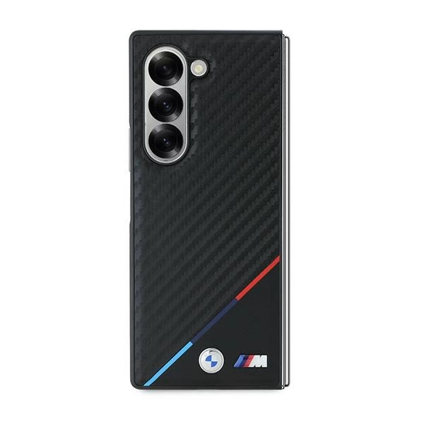 BMW Carbon Tricolor Case for Samsung Galaxy Z Fold 6 - Blackeng