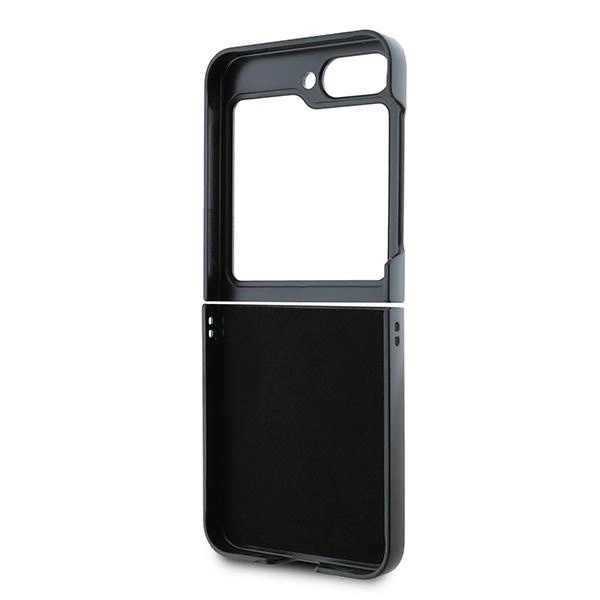 DKNY Checkered Pattern Printed Stripes Case for Samsung Galaxy Z Flip 6 - Pinkeng