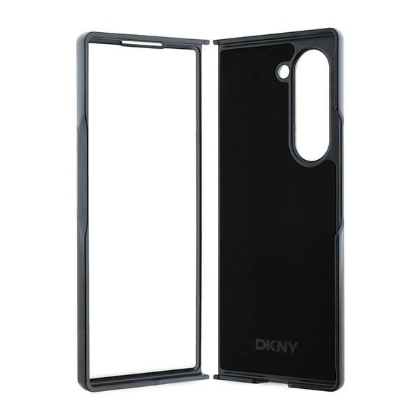 DKNY Checkered Pattern Printed Stripes case for Samsung Galaxy Z Fold 6 - blackeng