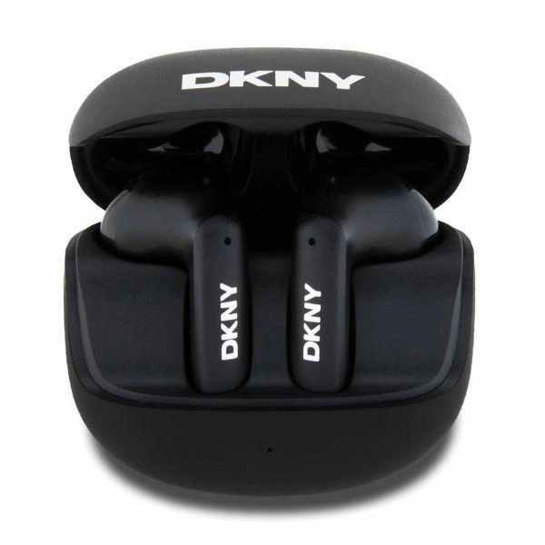 DKNY TWS BT Satiny Finish Headphones - Blackeng