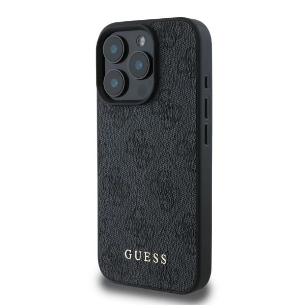 Guess 4G Classic iPhone 16 Pro Case - Blackeng