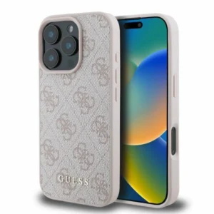 Guess 4G Classic iPhone 16 Pro Case - Pinkeng