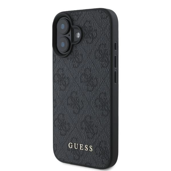 Guess 4G Classic iPhone 16 Case - Blackeng