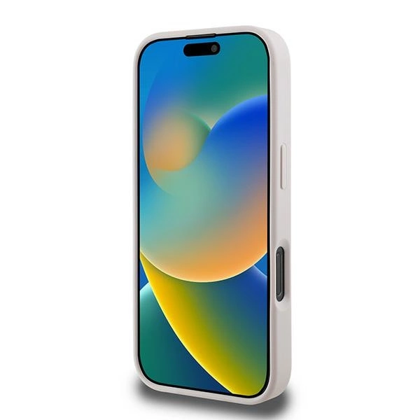 Guess 4G Bottom Stripe Case for iPhone 16 Pro Max - Pinkeng