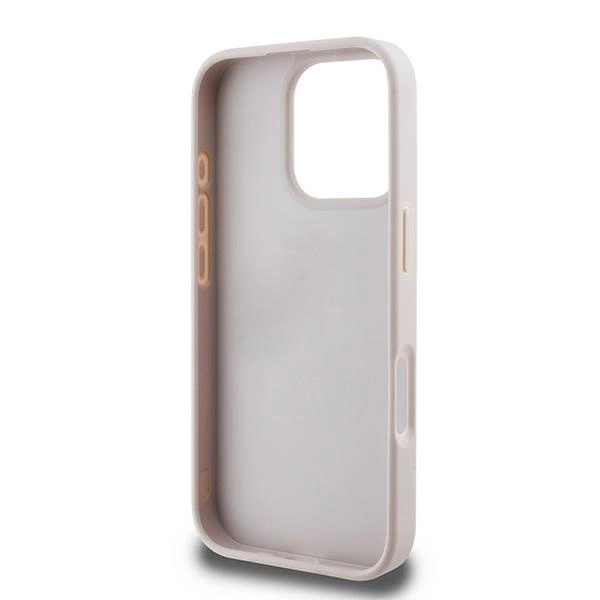 Guess 4G Bottom Stripe Case for iPhone 16 Pro Max - Pinkeng