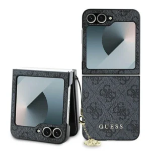Guess 4G Charm Case for Samsung Galaxy Z Flip 6 - Blackeng
