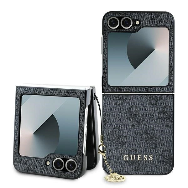Guess 4G Charm Case for Samsung Galaxy Z Flip 6 - Blackeng