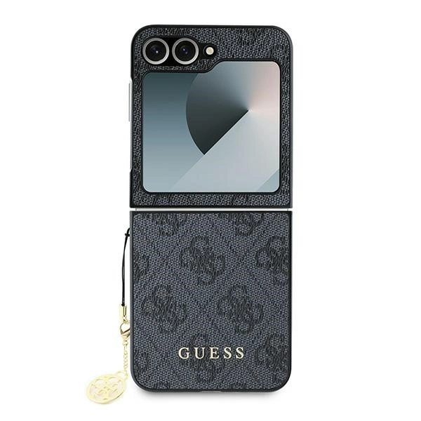 Guess 4G Charm Case for Samsung Galaxy Z Flip 6 - Blackeng