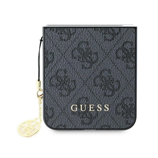Guess 4G Charm Case for Samsung Galaxy Z Flip 6 - Blackeng
