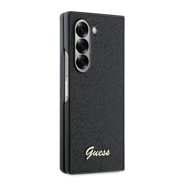 Guess 4G Glitter Script Case for Samsung Galaxy Z Fold 6 - Blackeng
