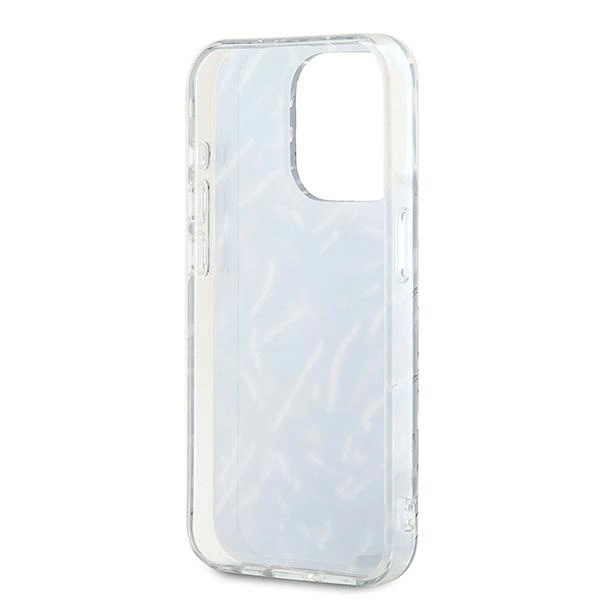 Karl Lagerfeld Zebra With Cord iPhone 15 Pro Max Case - Purpleeng