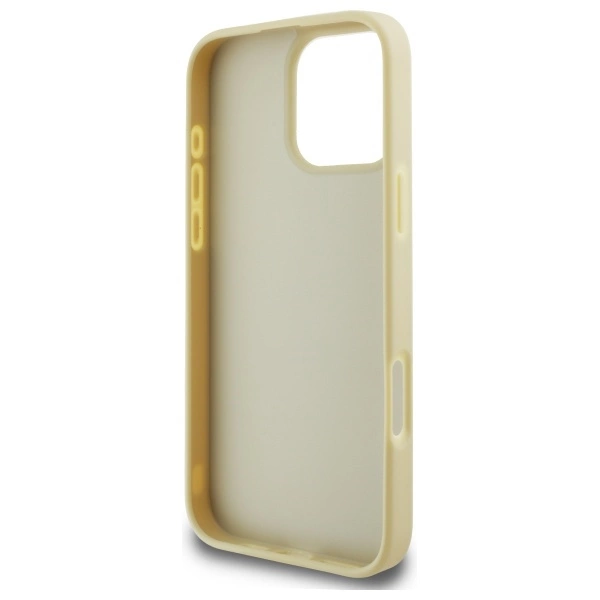 Karl Lagerfeld Metal Signature iPhone 16 Pro Max Case - Goldeng
