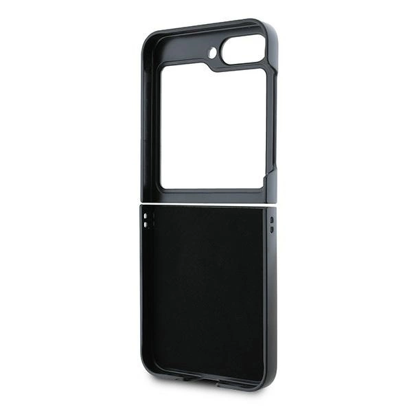 Karl Lagerfeld Saffiano Monogram Case for Samsung Galaxy Z Flip 6 - Blackeng