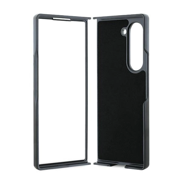 Karl Lagerfeld Saffiano Monogram Head Pin Case for Samsung Galaxy Z Fold 6 - Blackeng