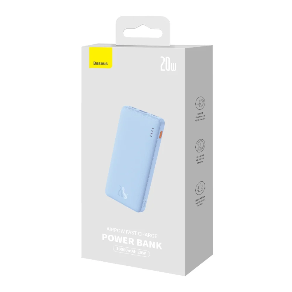 Baseus Airpow 20W 10000mAh Power Bank - Blueeng