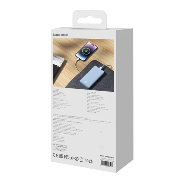 Baseus Airpow 20W 10000mAh Power Bank - Blueeng