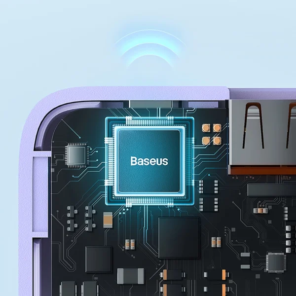 Baseus Airpow 20W 10000mAh Power Bank - Purpleeng