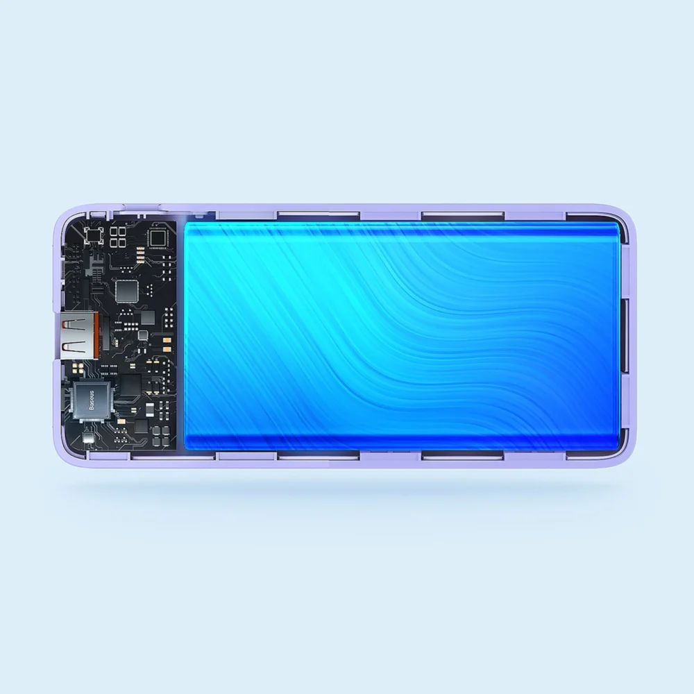 Baseus Airpow 20W 10000mAh Power Bank - Purpleeng