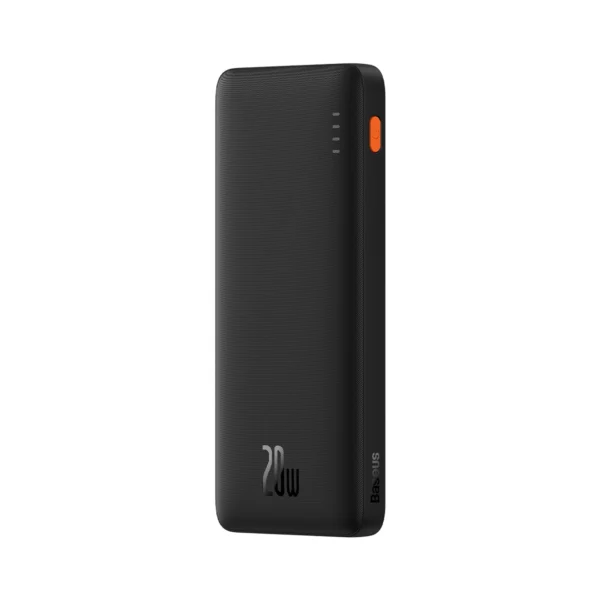 Baseus Airpow 20W 10000mAh Power Bank with Baseus Simple Series USB-A - USB-C 30cm Cable - Blackeng