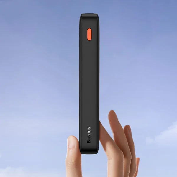 Baseus Airpow 20W 20000mAh Power Bank with Baseus Simple Series USB-A - USB-C 50cm Cable - Blackeng
