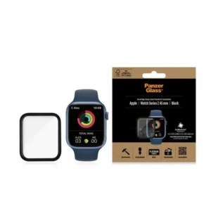 PanzerGlass Curved Tempered Glass for Apple Watch 7 45mm - Blackeng