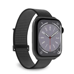 Puro Sport Nylon Strap for Apple Watch 42 / 44 / 45 / 49 mm - Blackeng