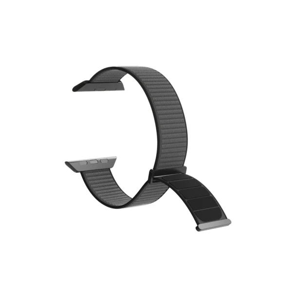 Puro Sport Nylon Strap for Apple Watch 42 / 44 / 45 / 49 mm - Blackeng
