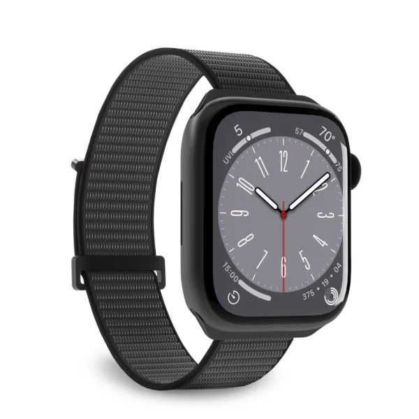 Puro Sport Nylon Strap for Apple Watch 38 / 40 / 41 mm - Blackeng