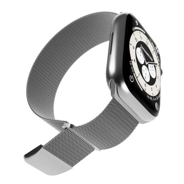 Puro Milanese Stainless Steel Apple Watch Band 38/40/41mm - Silvereng