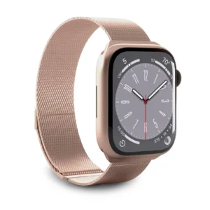 Puro Milanese Stainless Steel Apple Watch Band 38/40/41mm - Pinkeng
