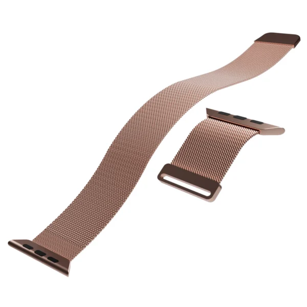 Puro Milanese Stainless Steel Apple Watch Band 38/40/41mm - Pinkeng