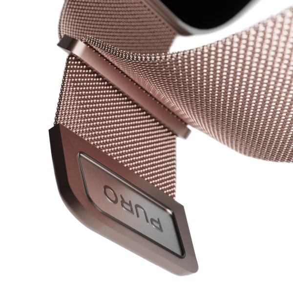 Puro Milanese Stainless Steel Apple Watch Band 38/40/41mm - Pinkeng