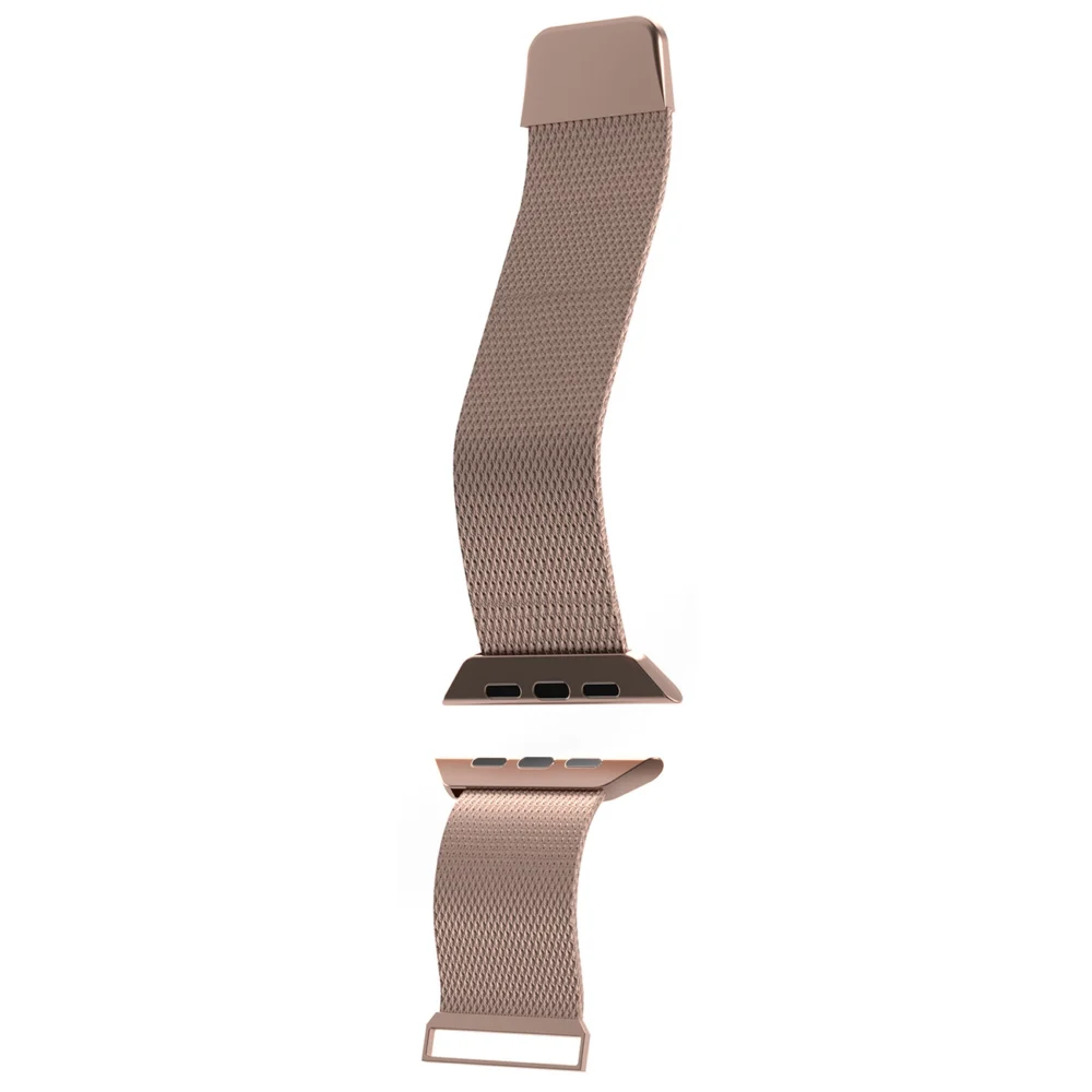 Puro Milanese Stainless Steel Apple Watch Band 38/40/41mm - Pinkeng
