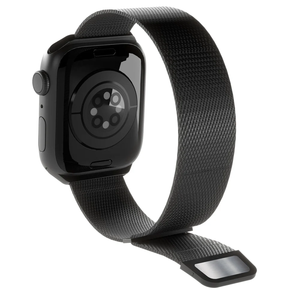 Puro Milanese Stainless Steel Apple Watch Band 38/40/41mm - Blackeng