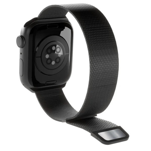 Puro Milanese Stainless Steel Apple Watch Band 38/40/41mm - Blackeng