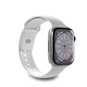Puro Icon Silicone Strap for Apple Watch 42 / 44 / 45 / 49 mm - White (2 pcs.)eng