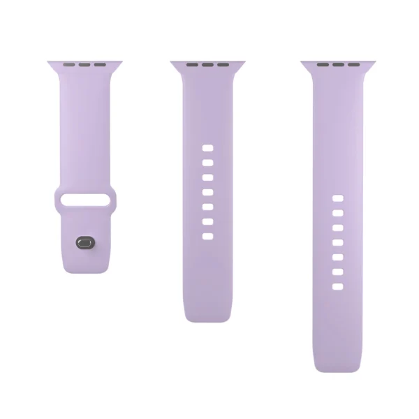 Puro Icon Silicone Strap for Apple Watch 42 / 44 / 45 / 49 mm - Lavender (2 pcs.)eng