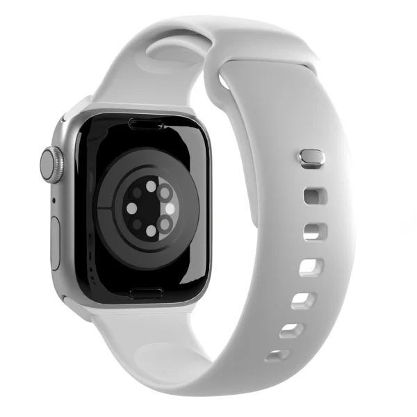 Puro Icon Silicone Strap for Apple Watch 38 / 40 / 41 mm - White (2 pcs.)eng