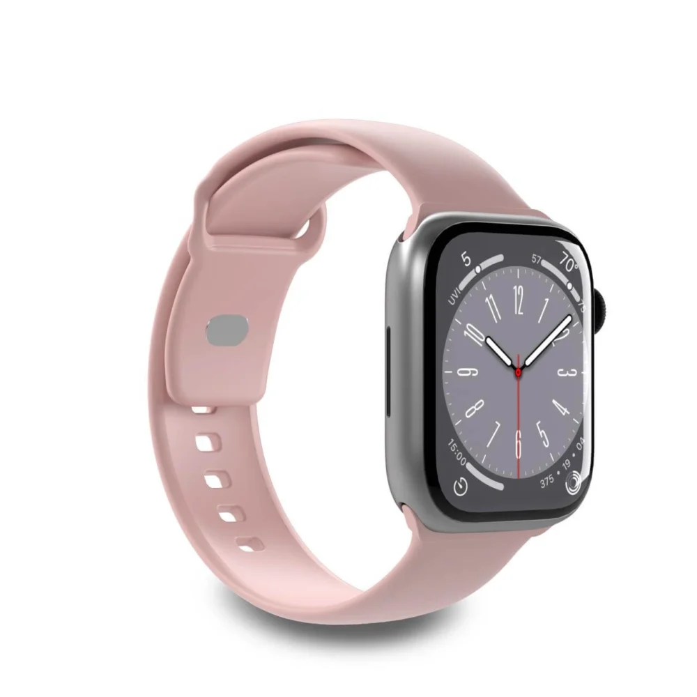 Puro Icon Silicone Strap for Apple Watch 38 / 40 / 41 mm - Pink (2 pcs.)eng