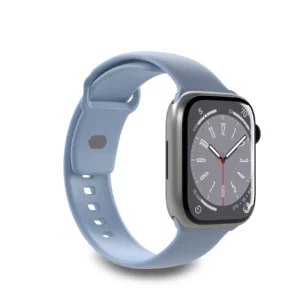 Puro Icon Silicone Strap for Apple Watch 38 / 40 / 41 mm - Light Blue (2 pcs.)eng