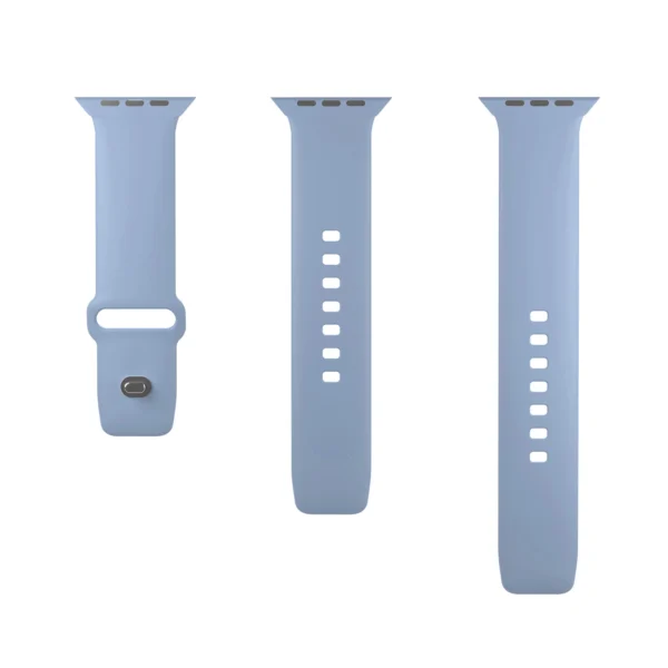 Puro Icon Silicone Strap for Apple Watch 38 / 40 / 41 mm - Light Blue (2 pcs.)eng