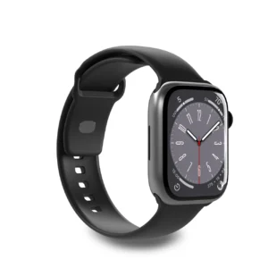 Puro Icon Silicone Strap for Apple Watch 38 / 40 / 41 mm - Black (2 pcs.)eng